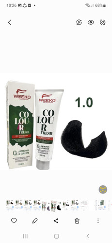 رنگ مو مشکی طبیعی ویکو ۱/۰