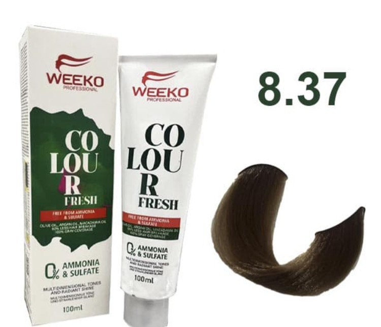 رنگ مو بلوند نسکافه ای روشن