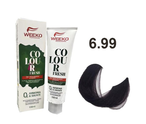 رنگ مو ویکو آلمان بلوند شرابی تیره