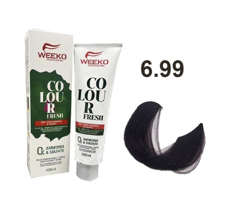 رنگ مو ویکو آلمان بلوند شرابی تیره