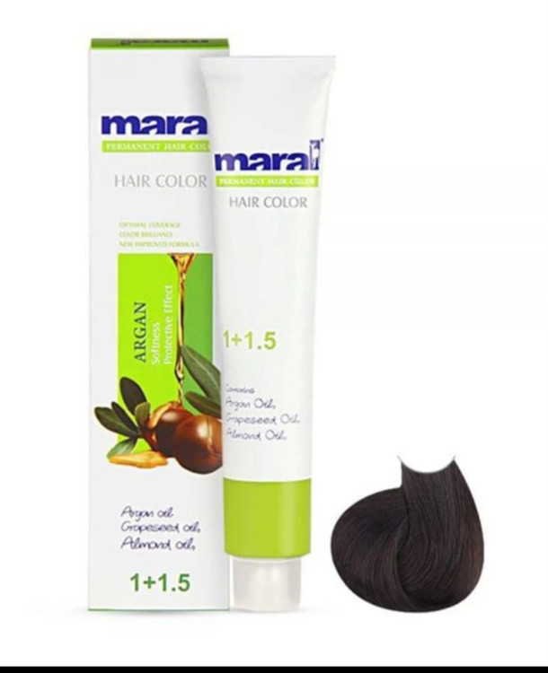 رنگ مو مارال شماره ۳/۱ قهوهای دودی تیره