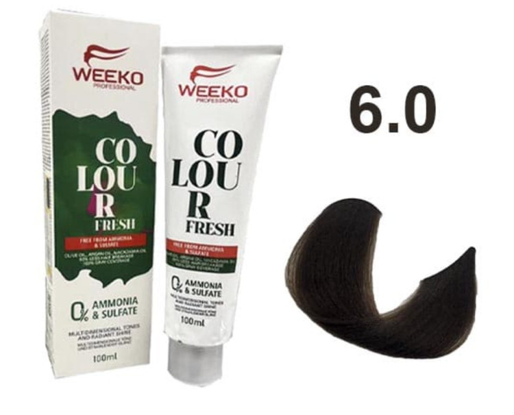 رنگ مو شماره ۶ بلوند تیره