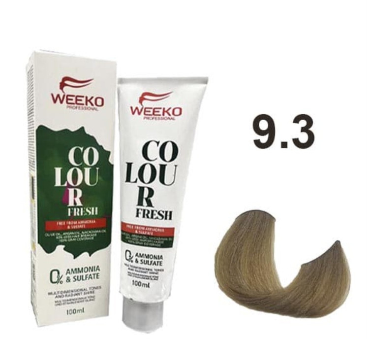 رنگ ویکو آلمان بلوند زیتونی خیلی روشن