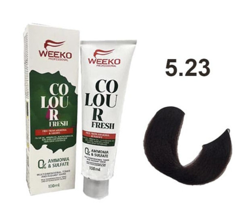 رنگ مو ویکو قهوه ای فندوقی روشن