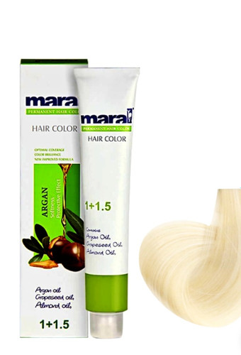 رنگ مو مارال ،۱۲/۳بلوند زیتونی خیلی خیلی روشن