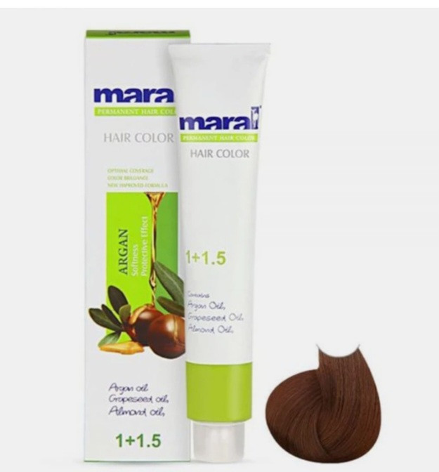 رنگ مو گیاهی مارال ، بلوند عسلی تیره ،۶/۵۷
