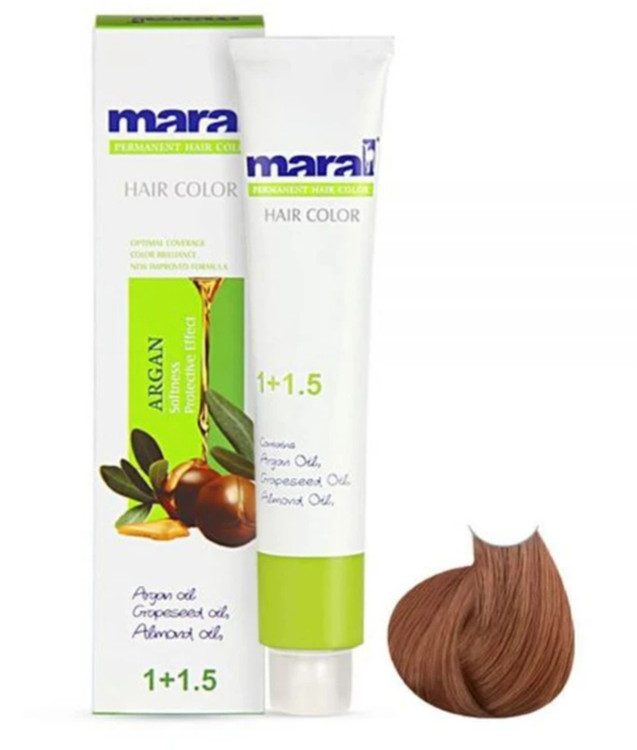 رنگ مو گیاهی مارال ،۸/۵۷ بلوند عسلی روشن