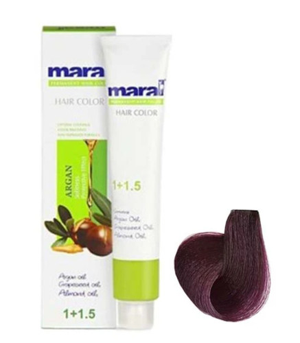 رنگ مو گیاهی مارال ، شرابی تیره ،۳/۹۹