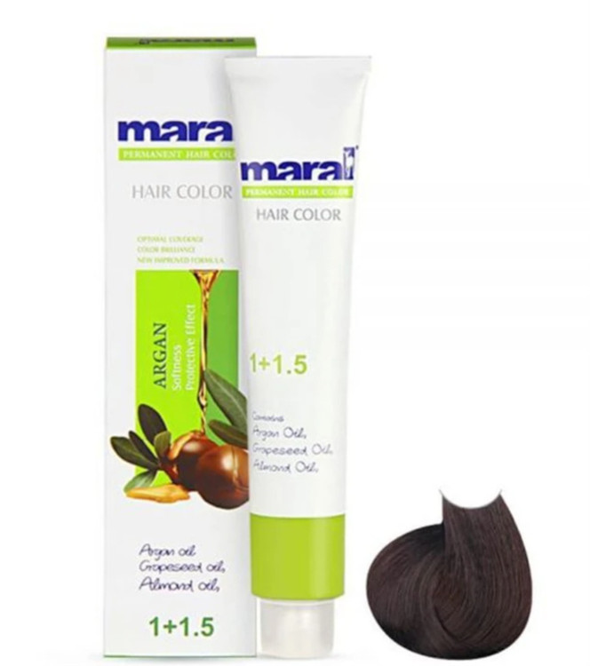 رنگ مو گیاهی مارال،۵/۰۵قهوهای تنباکویی روشن