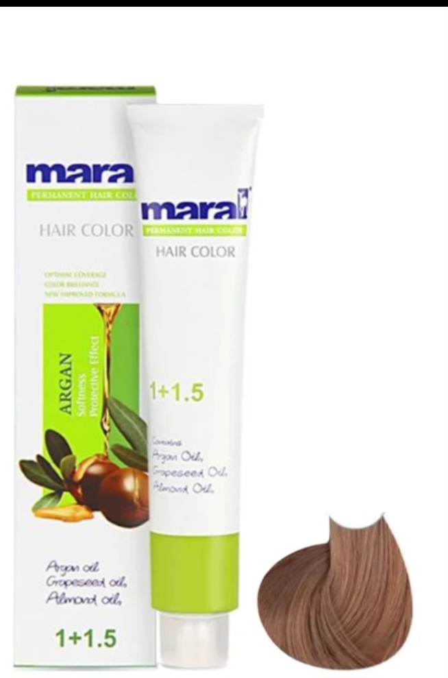 رنگ مو گیاهی مارال ۵/۰۸، قهوه ای تافی