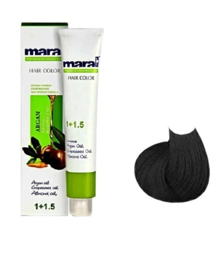 رنگ مو گیاهی مارال مخصوص اقایان MF1،مشکی