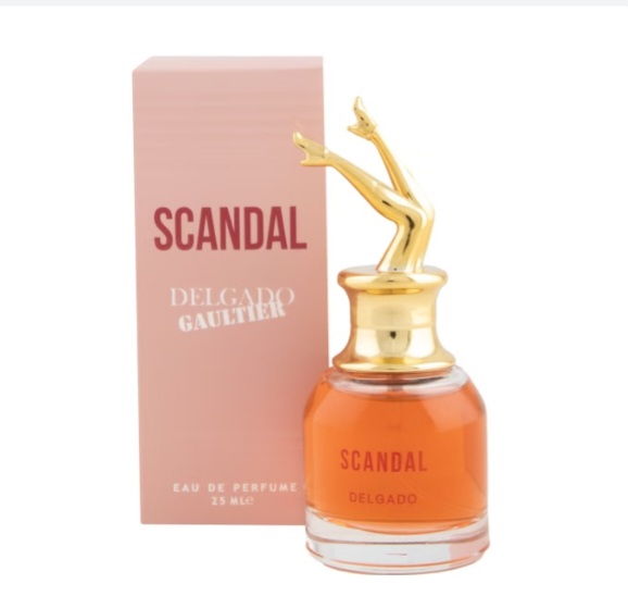 عطر جیبی زنانه دلگادو مدل اسکندل