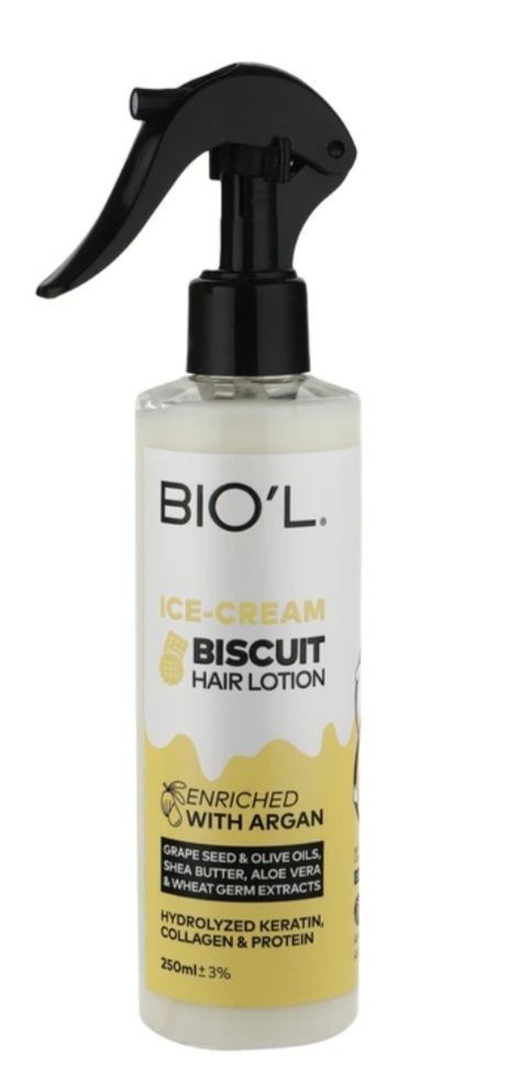 لوسیون مو بیول بستنی بیسکویتی مو