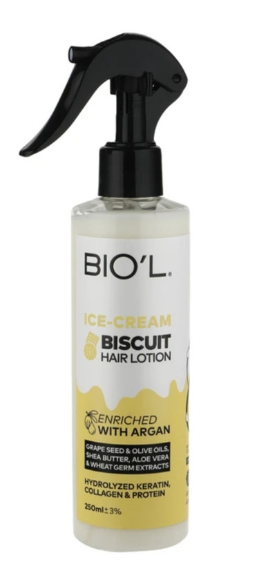 لوسیون مو بیول بستنی بیسکویتی مو