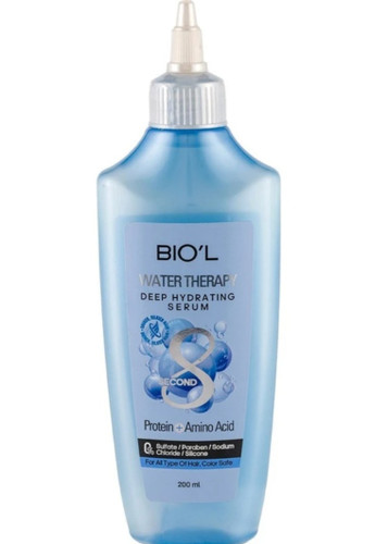 سرم آبی نرم کننده وصاف کننده موی سر بیول