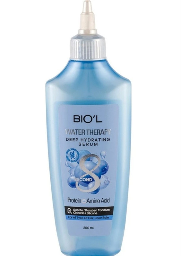 سرم آبی نرم کننده وصاف کننده موی سر بیول