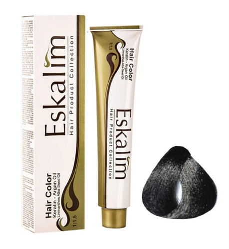 رنگ مو مشکی طبیعی شماره ۱ اسکالیم