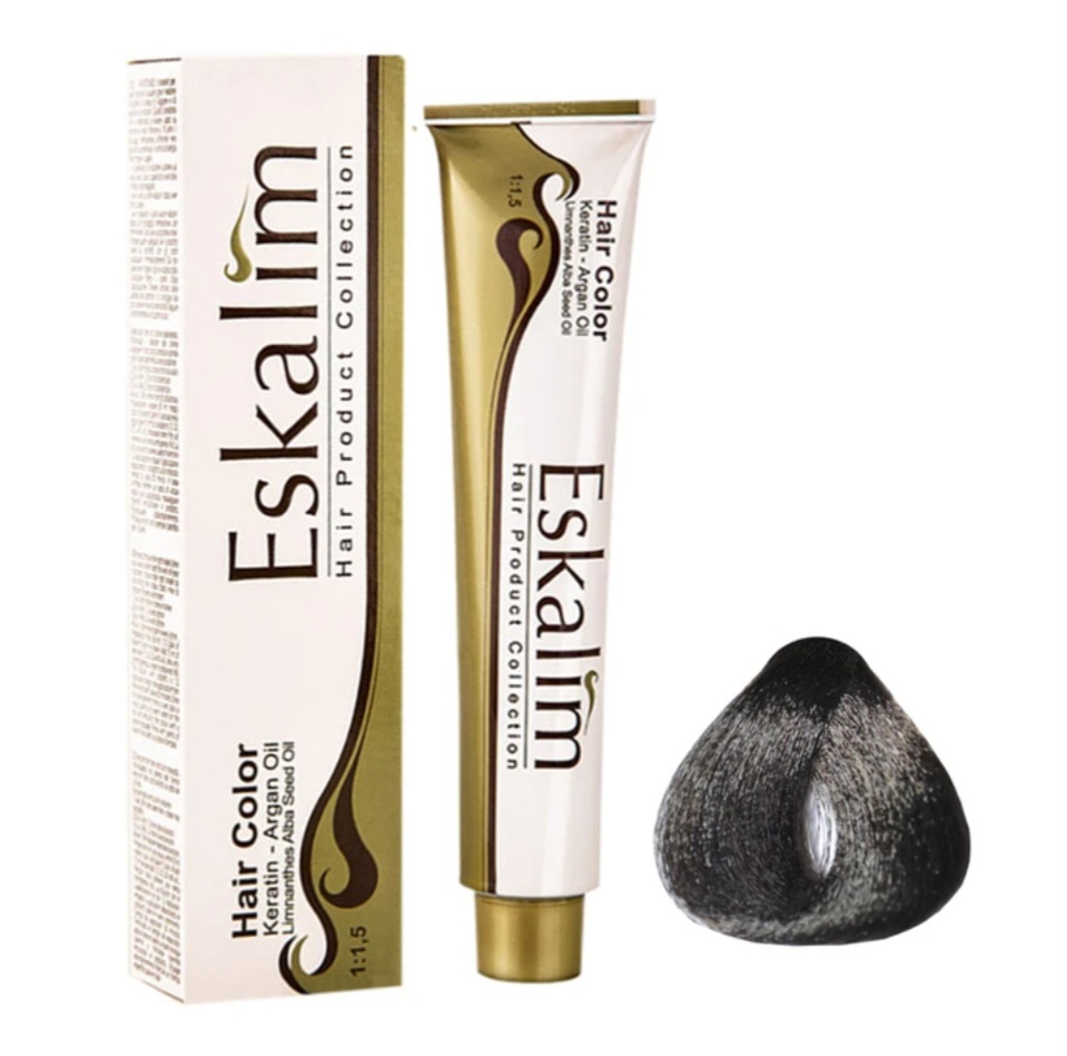 رنگ مو قهوه ای سوخته اسکالیم شماره ۲