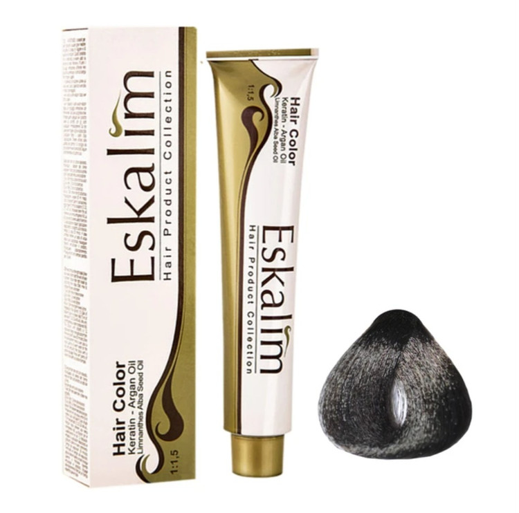 رنگ مو قهوه ای سوخته اسکالیم شماره ۲