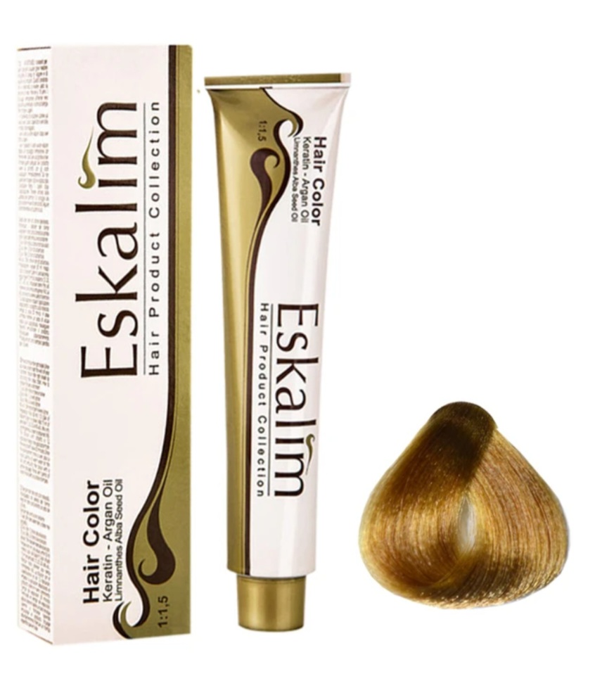 رنگ مو اسکالیم بلوند طلایی متوسط۷/۳