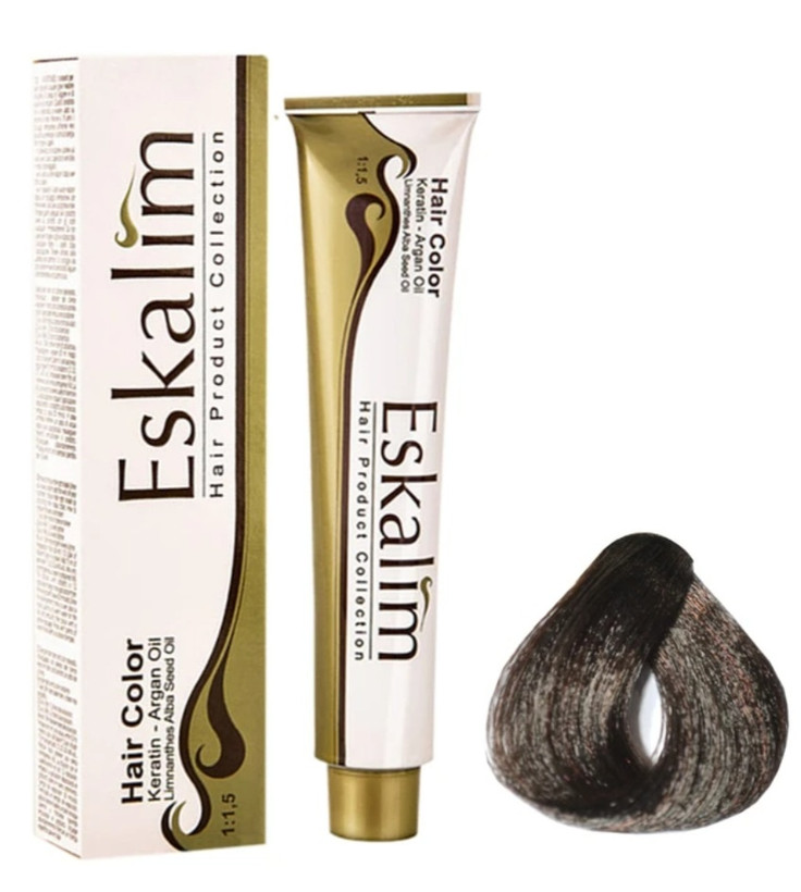 رنگ مواسکالیم قهوه ای دودی روشن ۵/۱