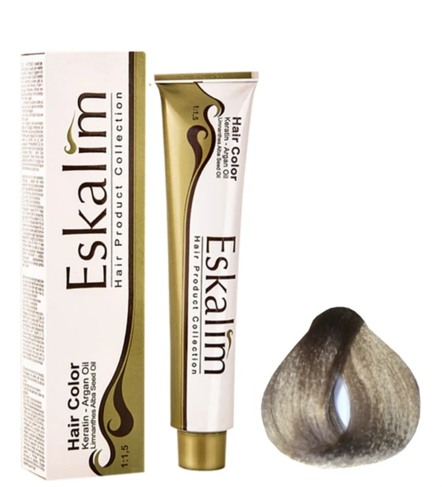 رنگ مو اسکالیم بلوند دودی روشن ۸/۱