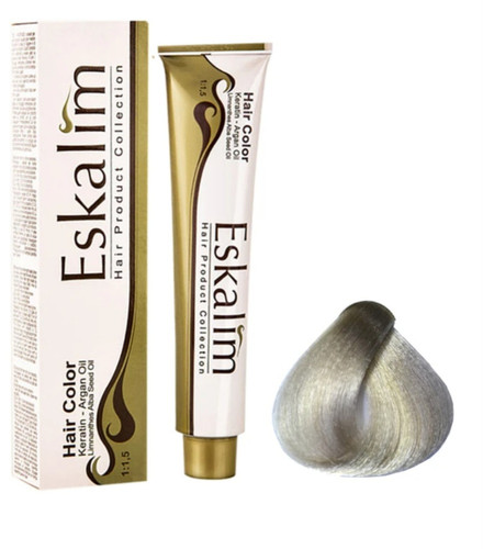 رنگ مو اسکالیم بلوند دودی خیلی روشن۹/۱