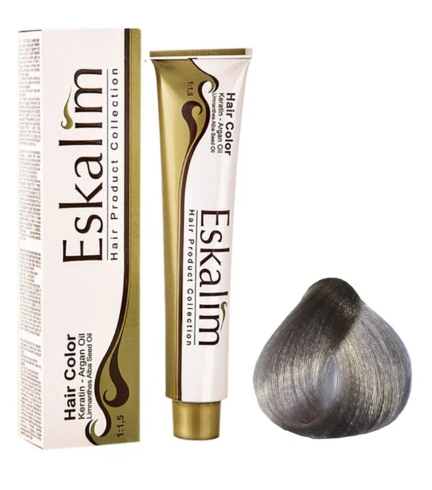 رنگ مو اسکالیم ۸/۲ بلوند دودی مهتابی روشن