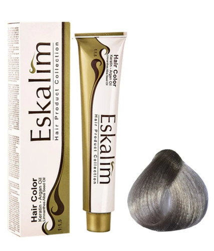 رنگ مو اسکالیم بلوند مهتابی دودی خیلی روشن ۹/۲