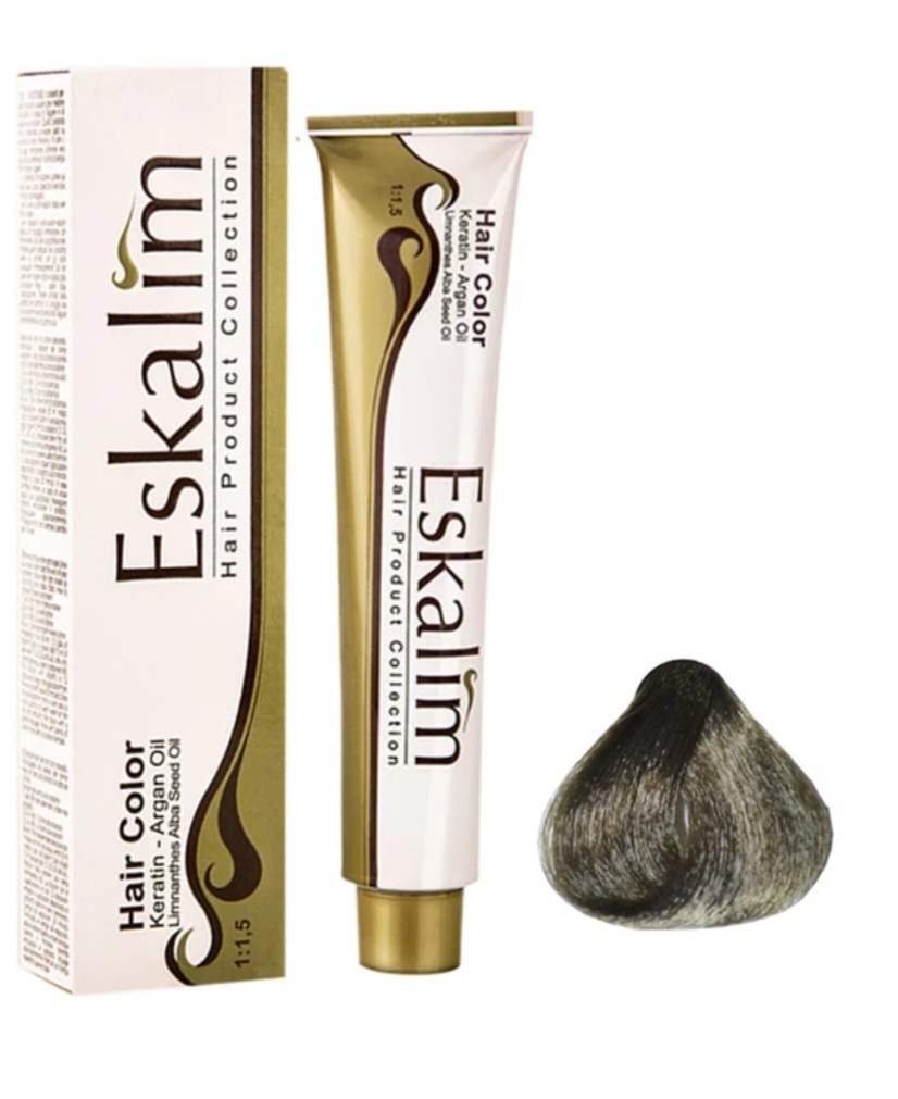 رنگ مو اسکالیم قهو های،زیتونی متوسط ۴/۸،۴/۰۳