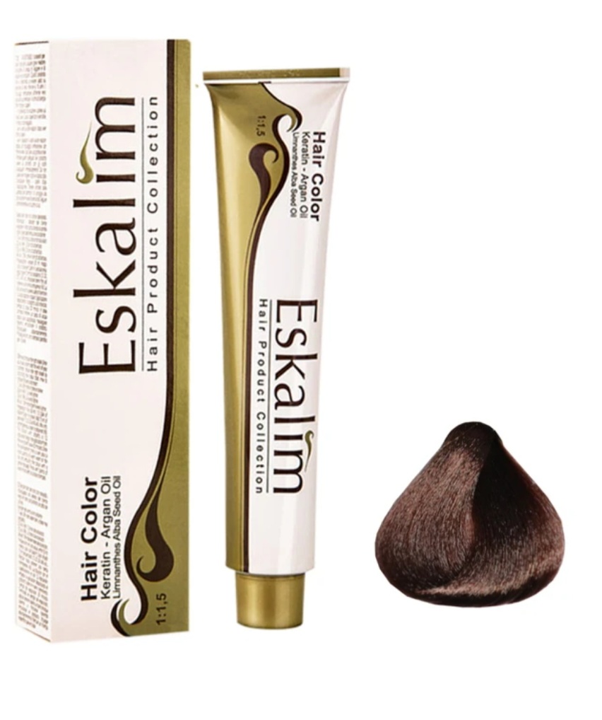 رنگ مو اسکالیم قهوه ای فندوقی متوسط۴/۴۲