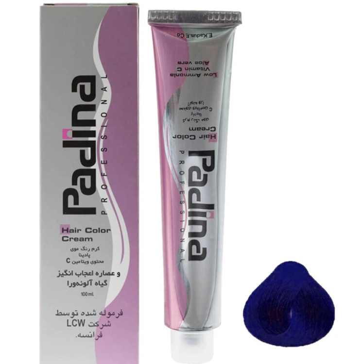 رنگ مو پادینا آبی PN13