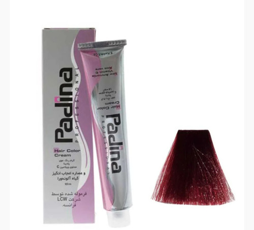 رنگ مو پادینا شرابی روشن V6