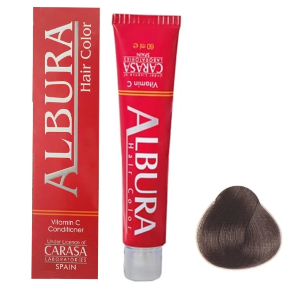 رنگ مو آلبورا N2 قهوای تیره