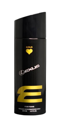 اسپری زنانه لکسوس گلد