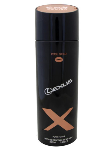 اسپری زنانه لکسوس رز گلد