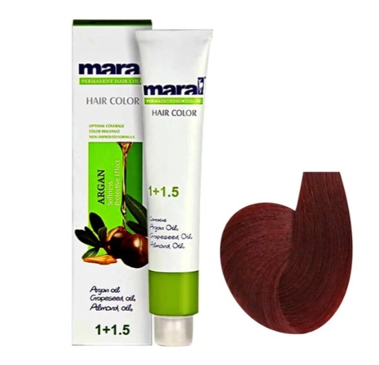 رنگ مو مارال شرابی توسط