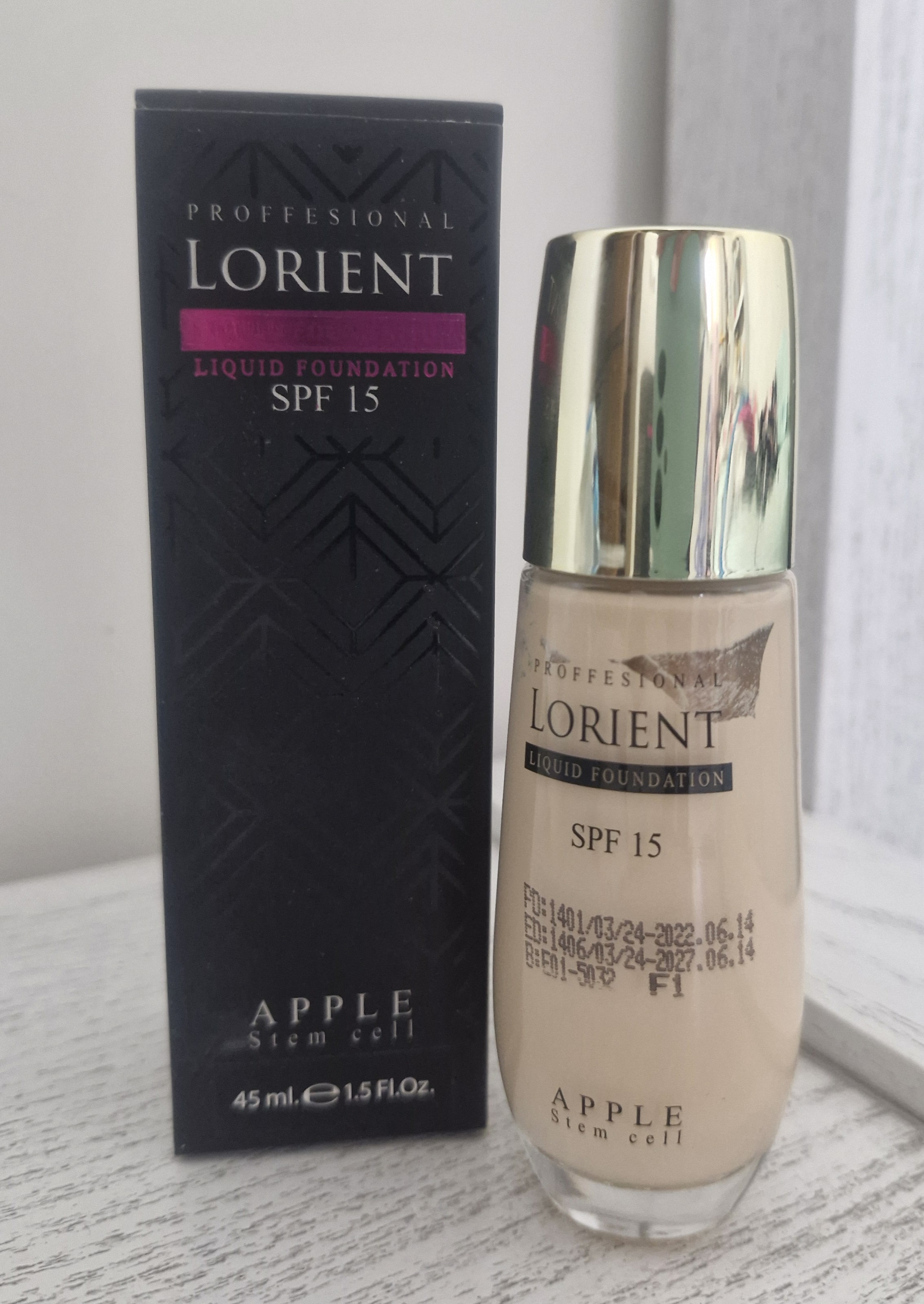 کرم پودر لورینت شماره F1