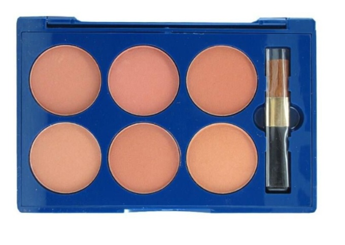 رژگونه ۶رنگ حجم دهنده وترکیبی تو نایت