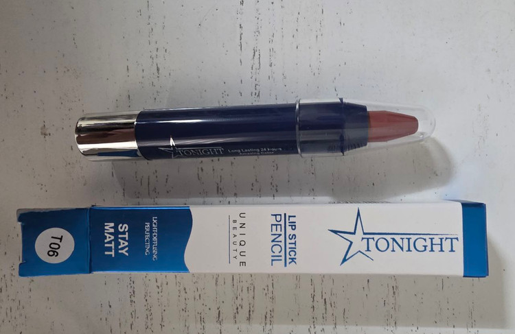 رژلب مدادی پیچی تو نایت شماره T06